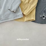 [milk powder] Oreo stripe mellow tee