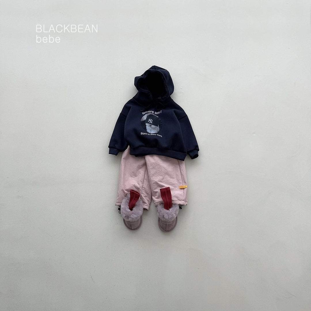 [BLACK BEAN] Beanie bebe hoodie