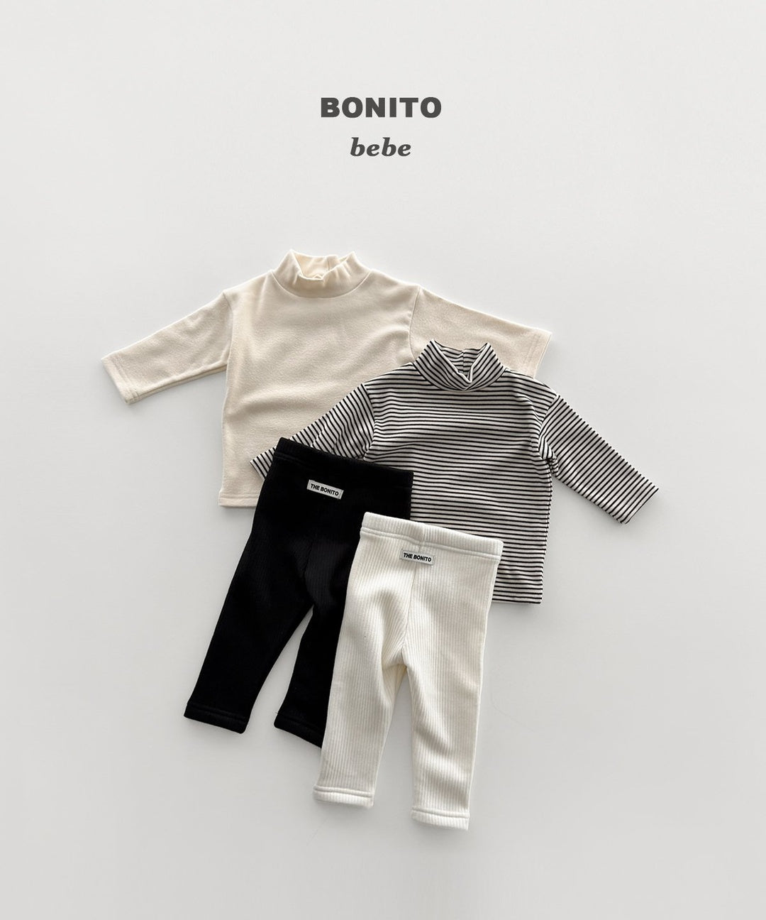 [BONITO] 1+1 rib leggings(baby)