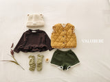 [valubebe] Knit lace short pants
