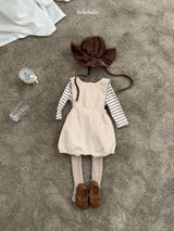 [bebeholic] Pony suspender rompers