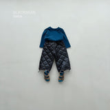 [BLACK BEAN] North padded bebe pants