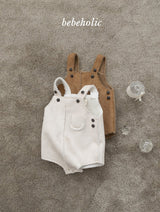 [bebeholic] Moose suspender rompers