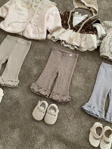 [bebeholic] Lily frill flare pants