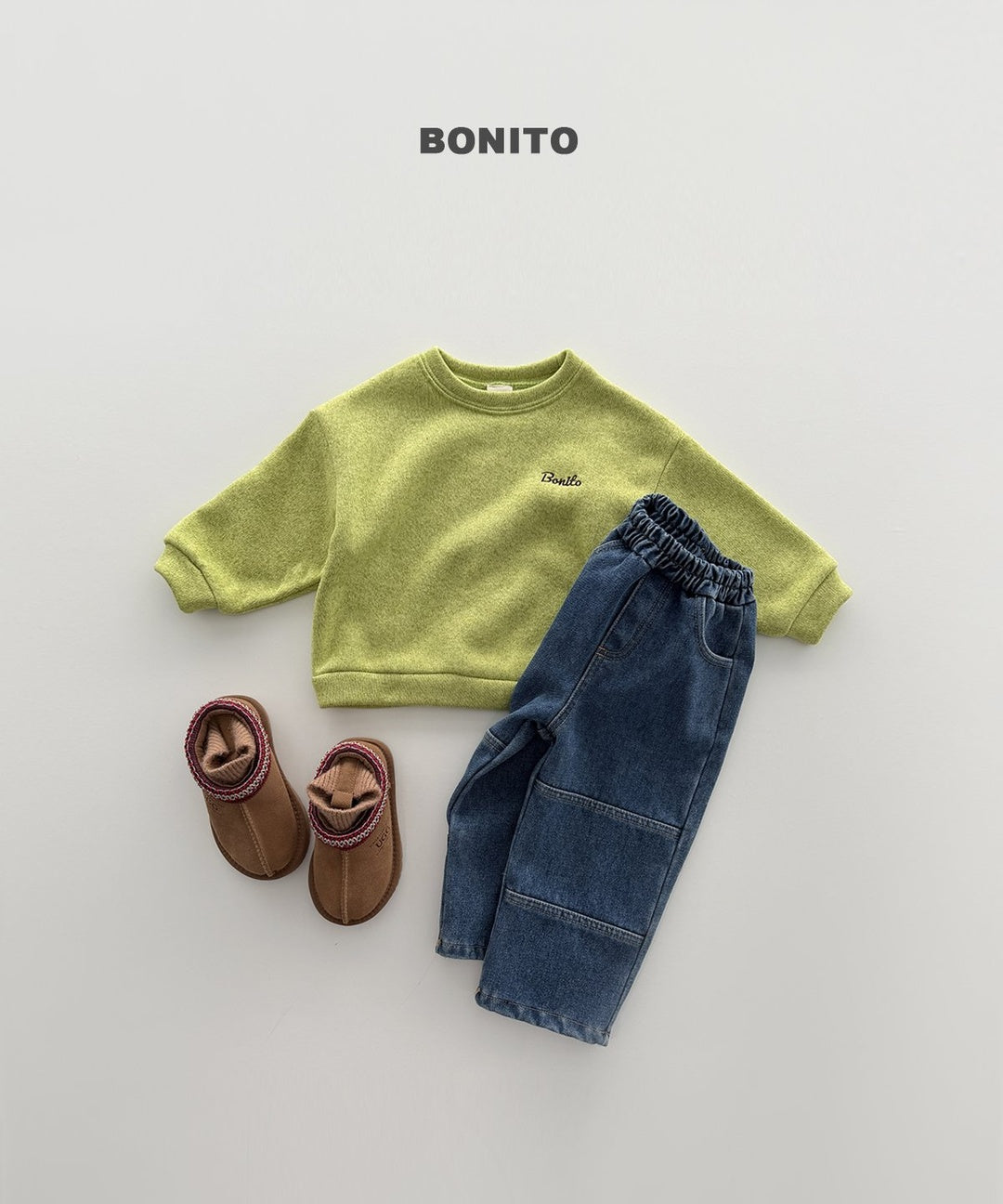 [BONITO] Winter panel denim