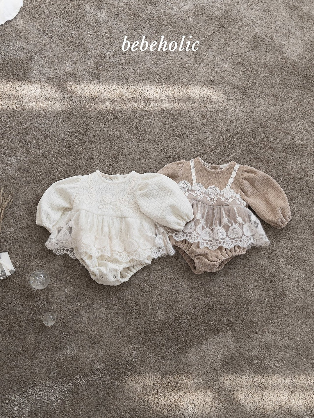 [bebeholic] Heart jelly rompers