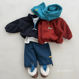 [BLACK BEAN] Volume zip up