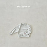 [milk powder] Strawberry pocket mtm tee