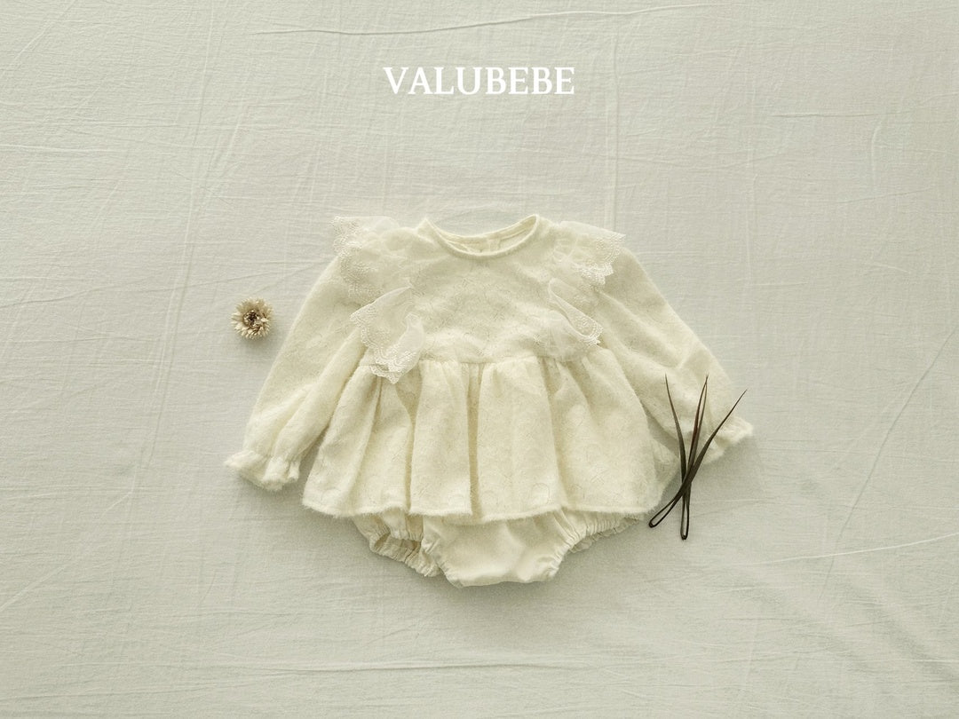 [valubebe] Bella lace skirt suit