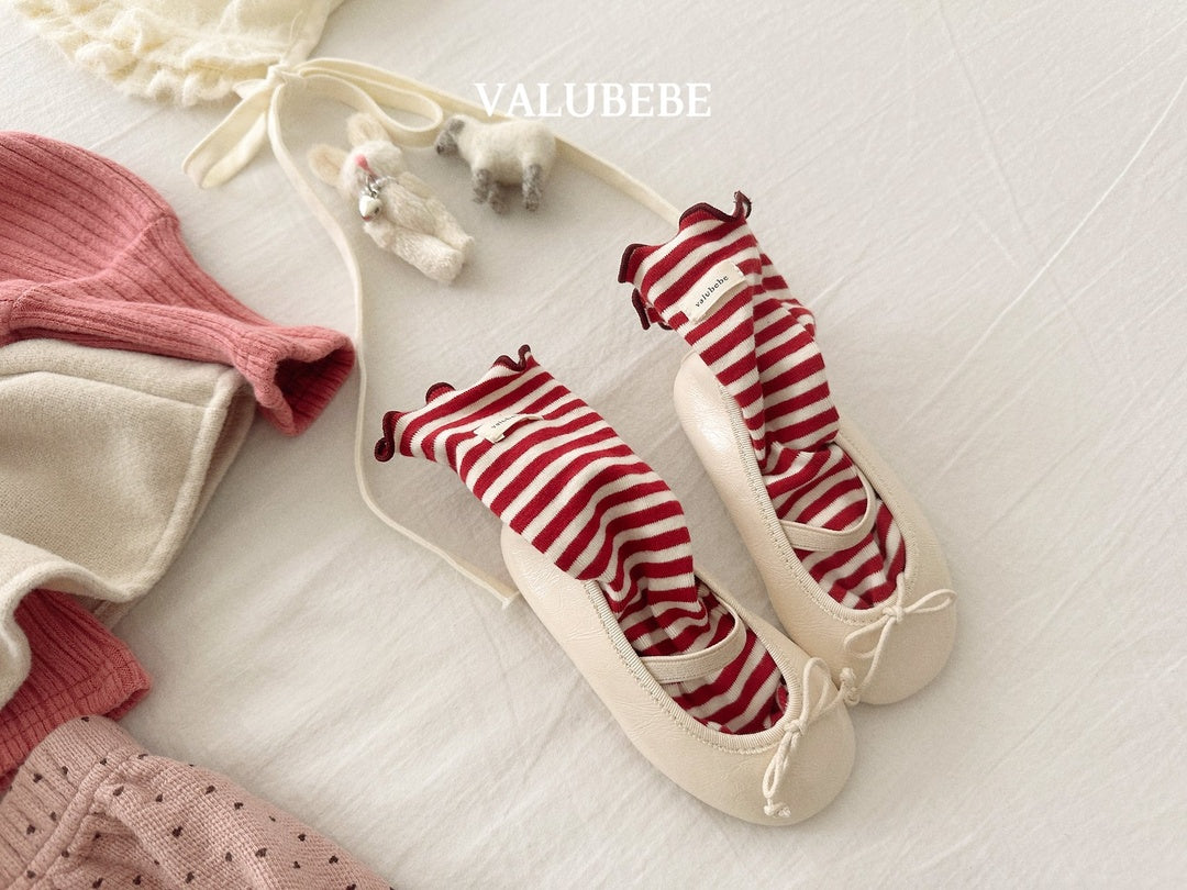 [valubebe] Mini stripe mellow socks