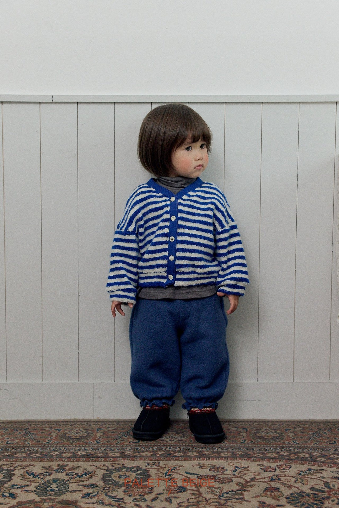 [PALETTE BEIGE] Winter frill pants