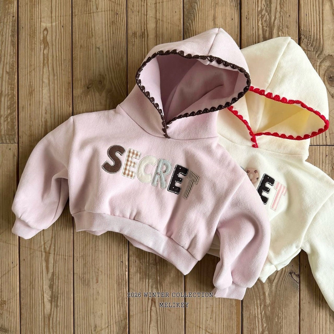[Melikey] Secret patch hoodie