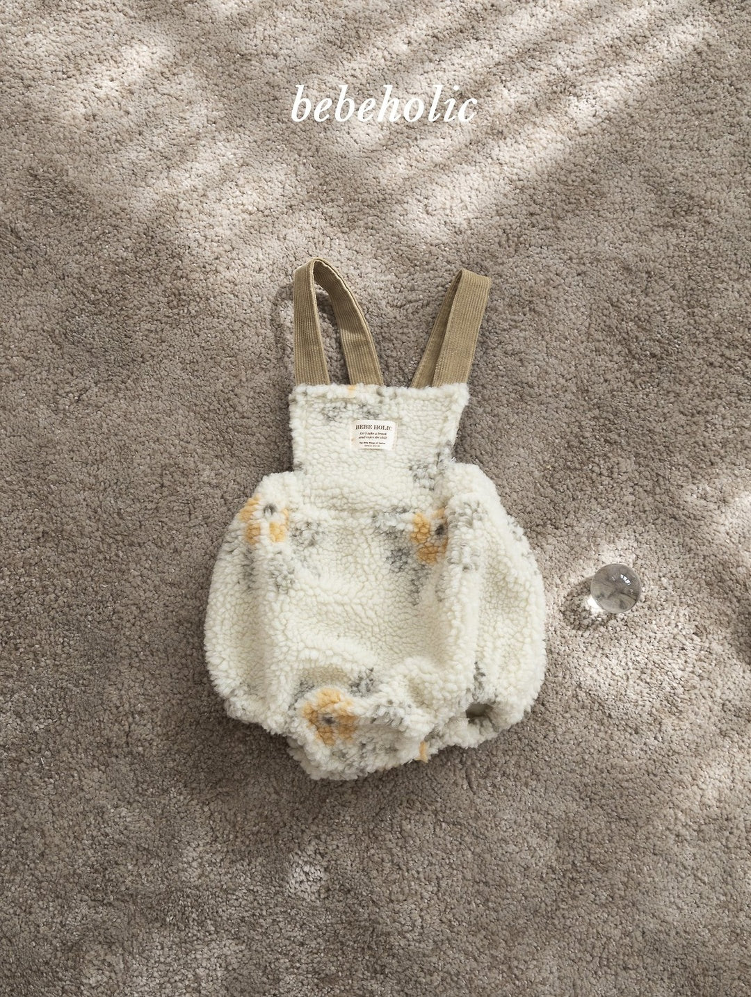 [bebeholic] Baruner boa rompers