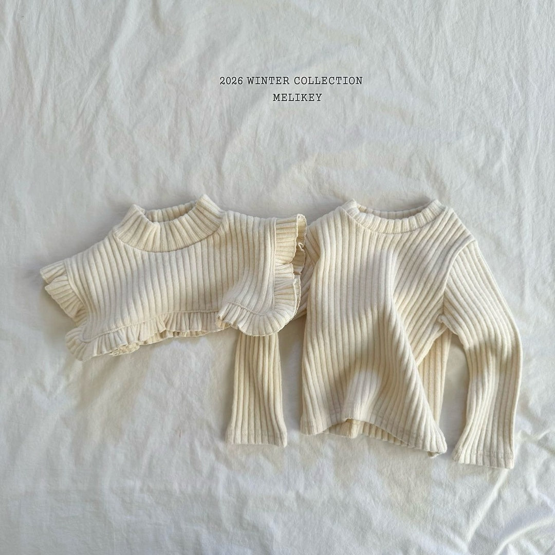 [Melikey] Cape frill tee
