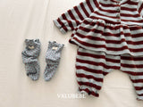 [valubebe] Ruffle skirt suit