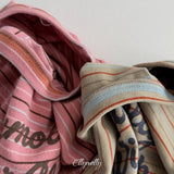 [ELLY MOLLY] Club stripe tee