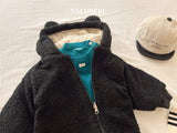[valubebe] Solid half neck tee