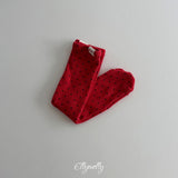 [ELLY MOLLY] Dot rib socks