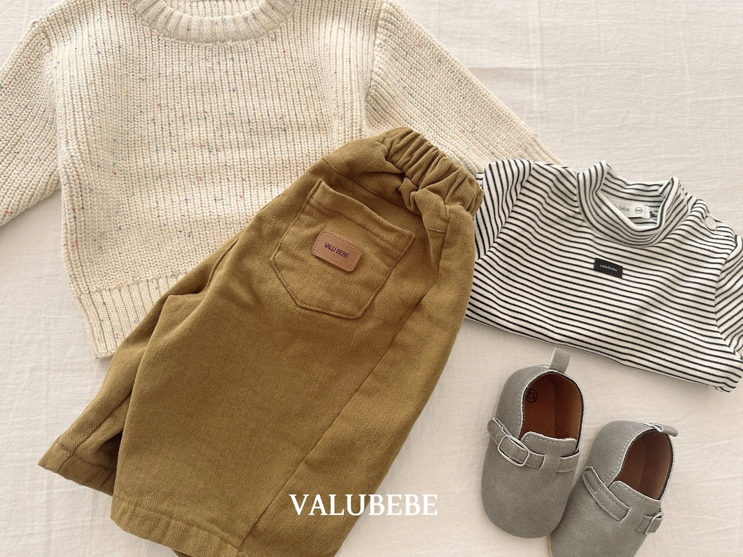 [valubebe] Bonbon peach pants