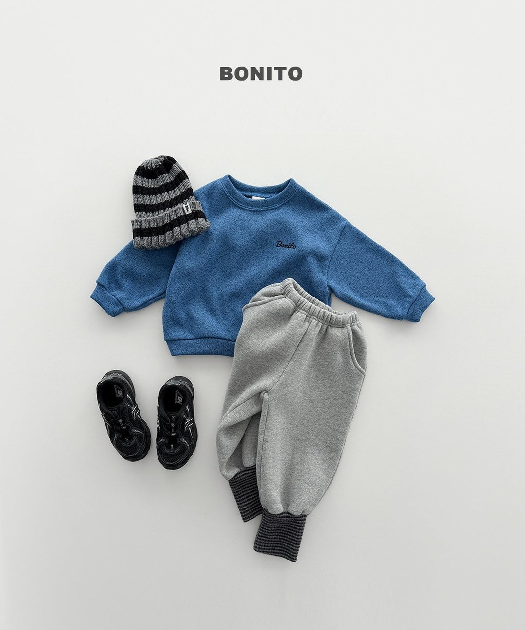 [BONITO] Color knit mtm