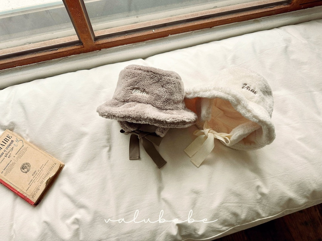 [valubebe] Fur bucket hat