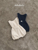 [bebeholic] Pony suspender rompers