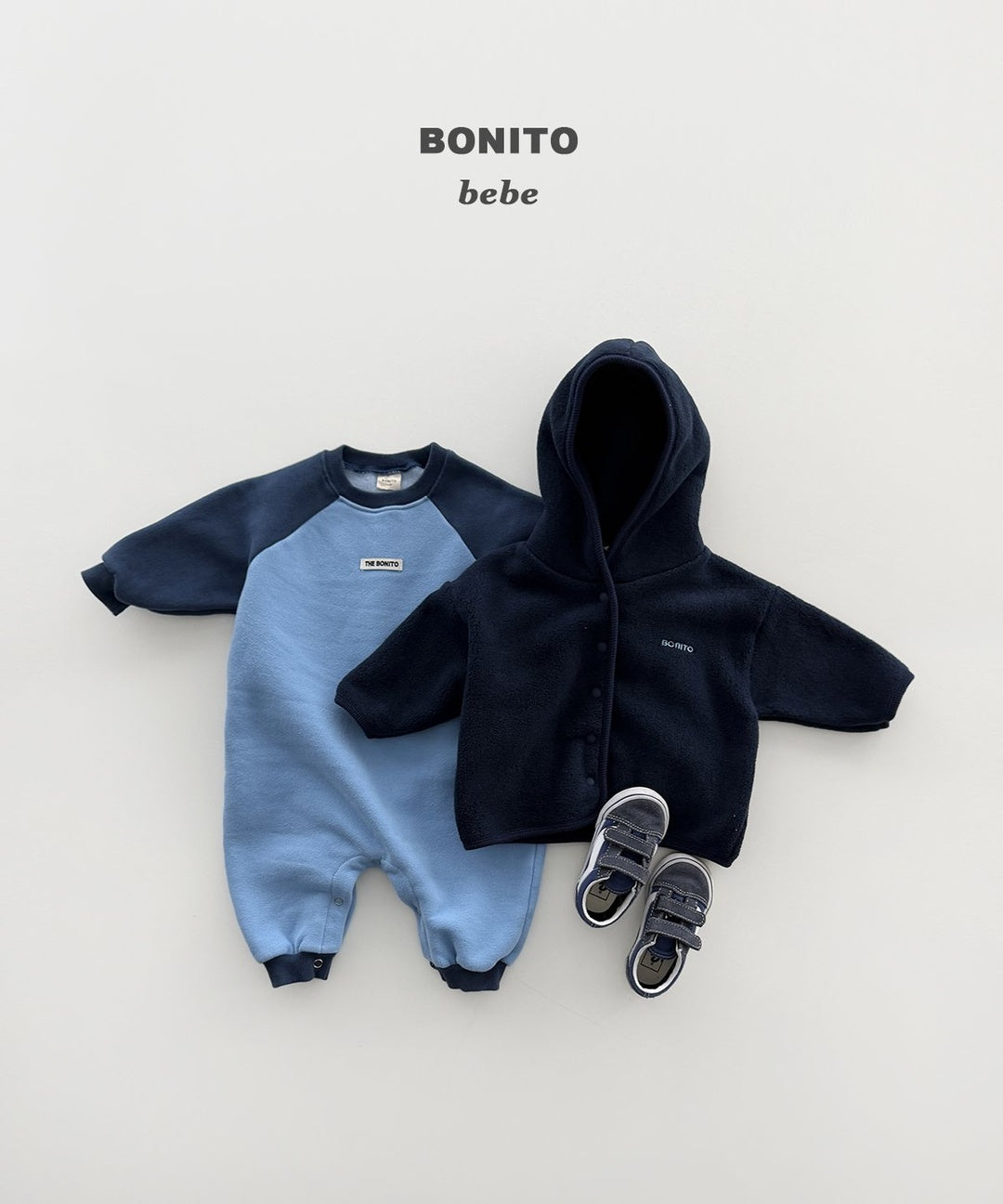 [BONITO] Color block rompers