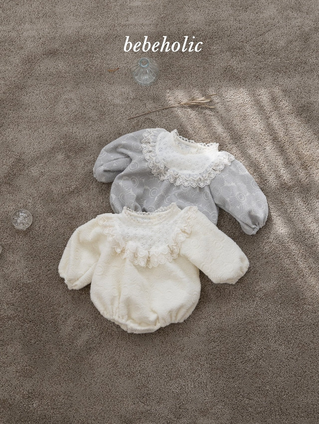 [bebeholic] Breeze lace rompers