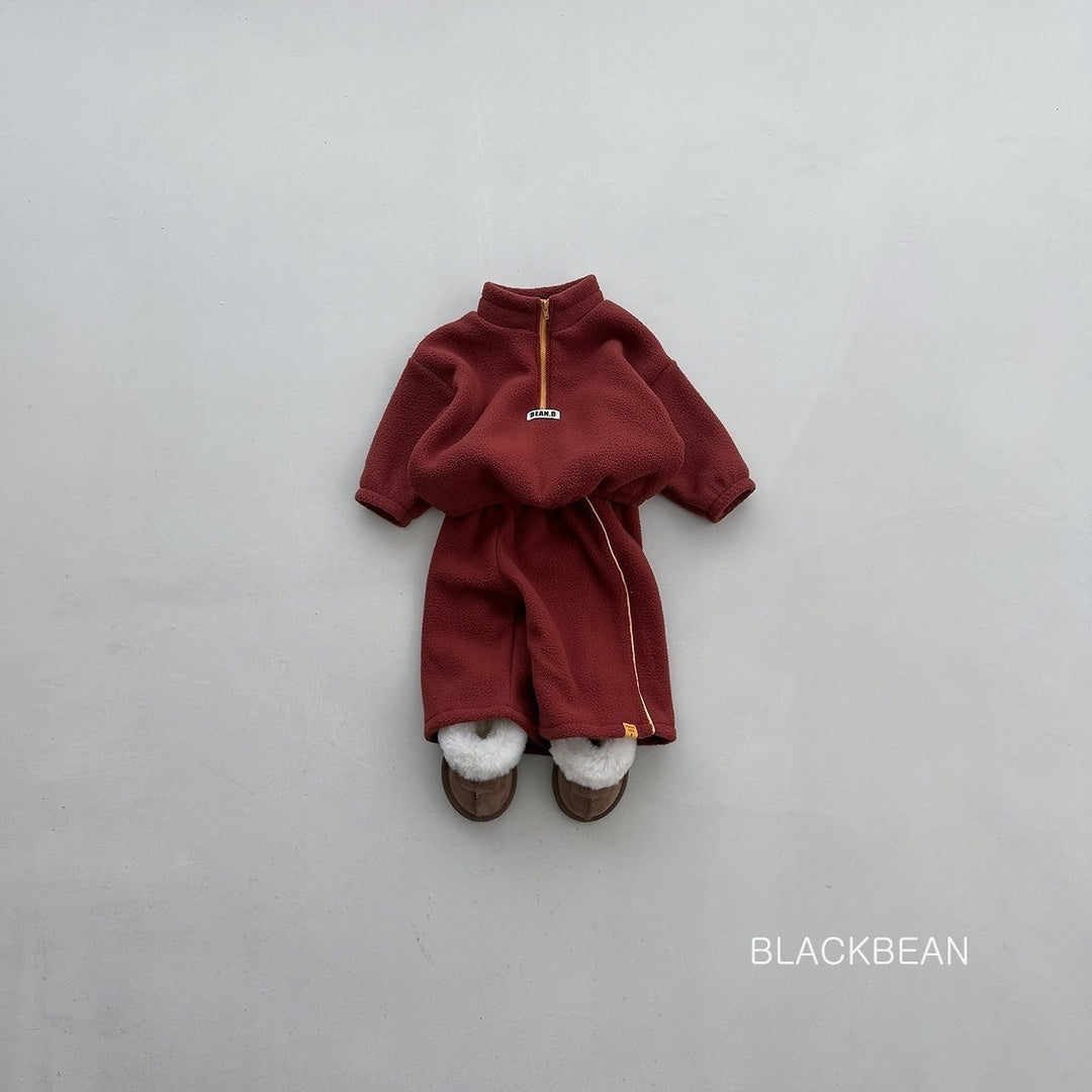 [BLACK BEAN] Post line pants