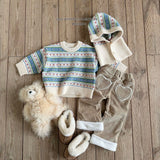 [Melikey] Vintage indian knit