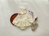 [valubebe] Heart frill bonnet