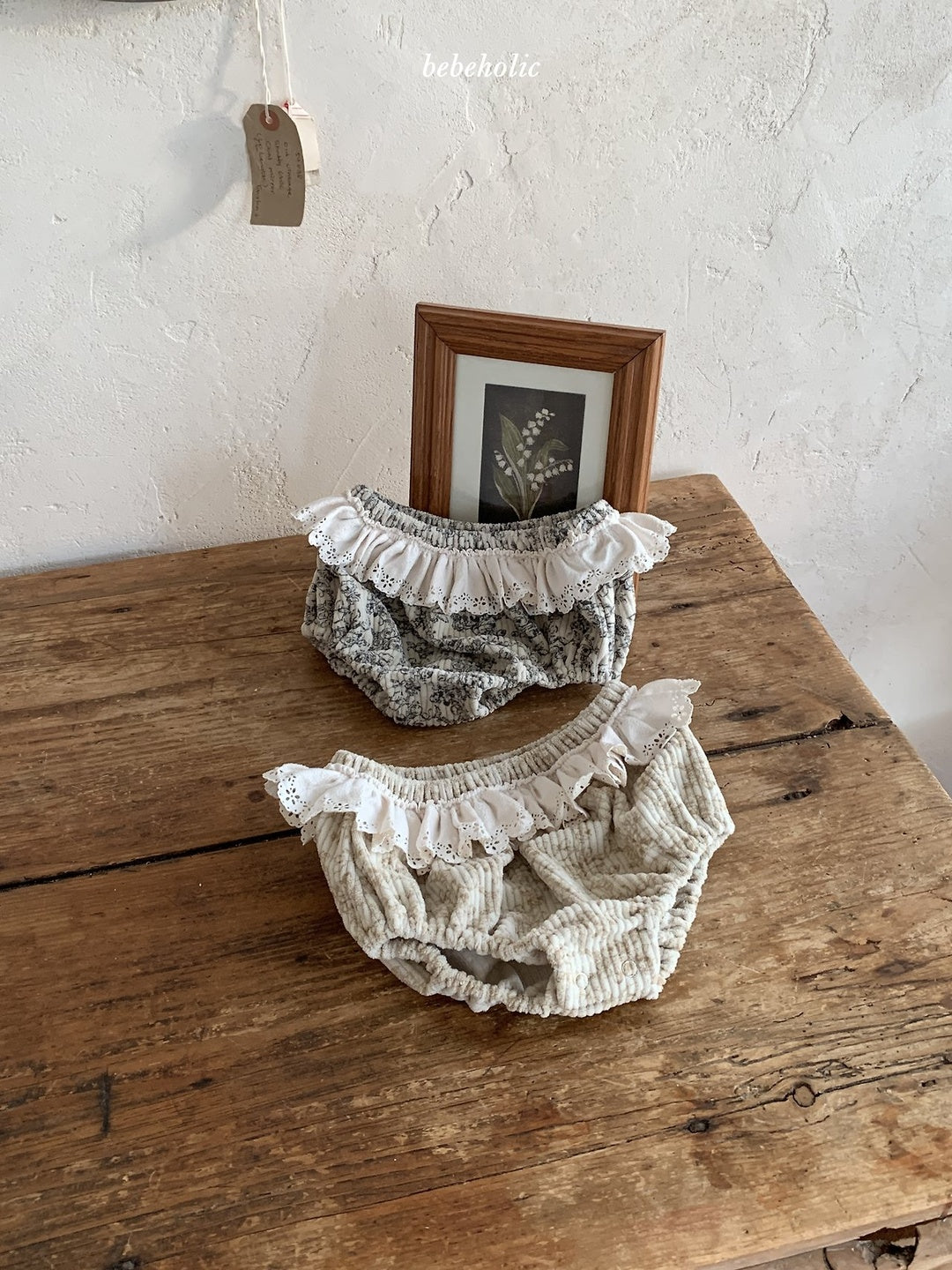 [bebeholic] Giselle lace flower bloomer