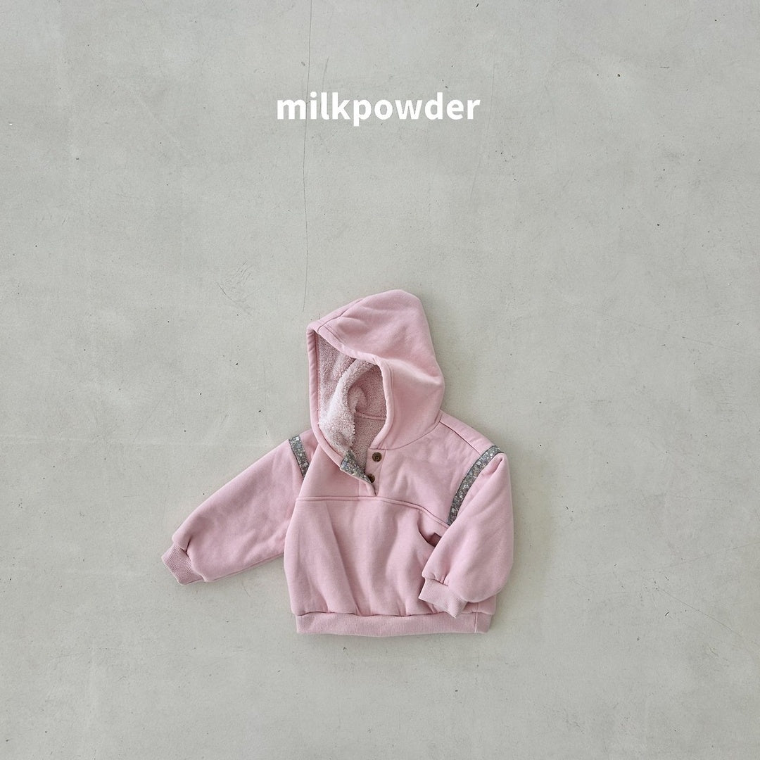 [milk powder] Melona hood tee