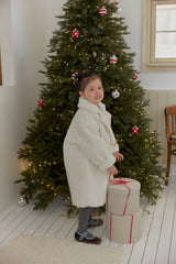 [berryberry] Fluffy toggle coat
