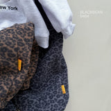 [BLACK BEAN] Leopard bebe pants
