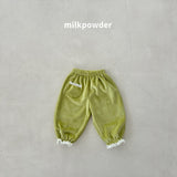 [milk powder] Pudding lace pants