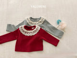 [valubebe] Lace cancan frill tee