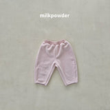 [milk powder] Warm fleece pants