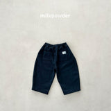 [milk powder] Velvet denim pants