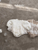 [bebeholic] Heart jelly rompers