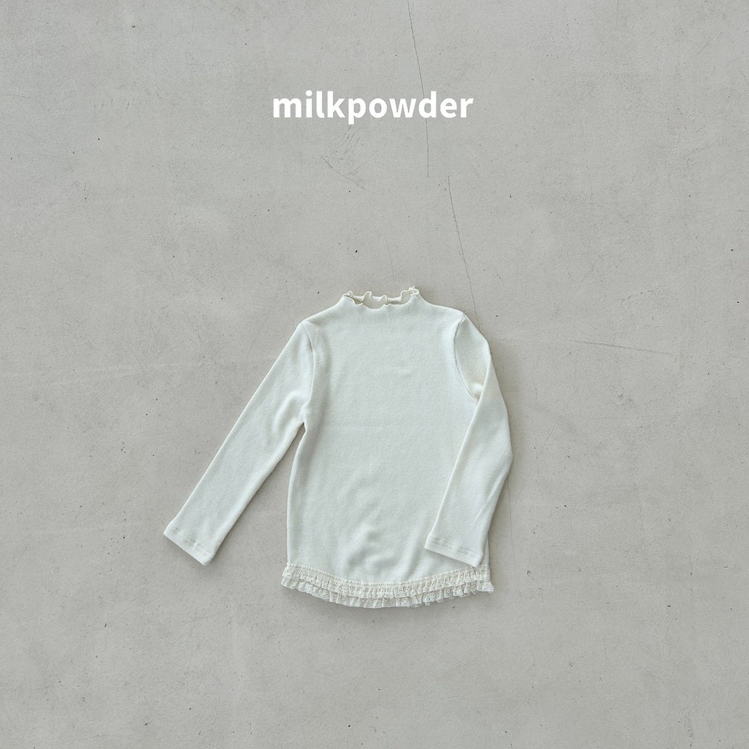 [milk powder] Charlotte mellow tee