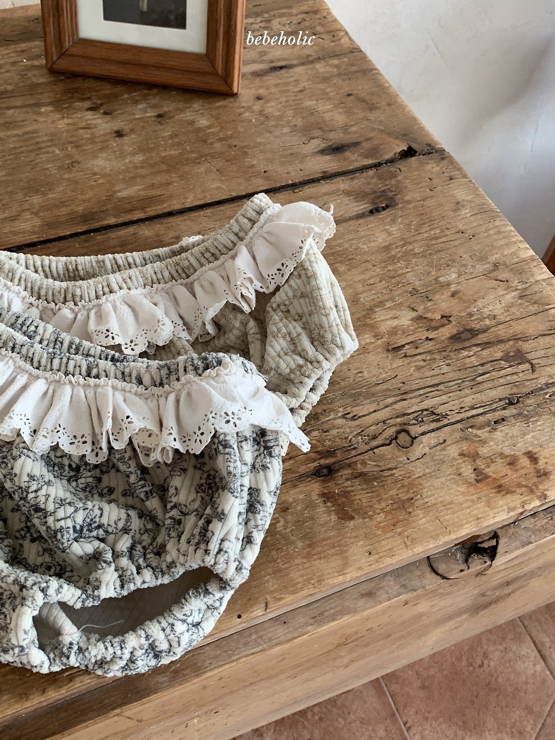 [bebeholic] Giselle lace flower bloomer