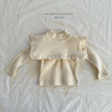 [Melikey] Cape frill tee