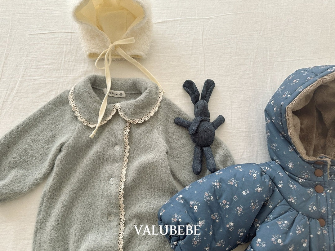 [valubebe] Coco knit footed suit