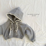 [Melikey] Juju frill hood zip-up