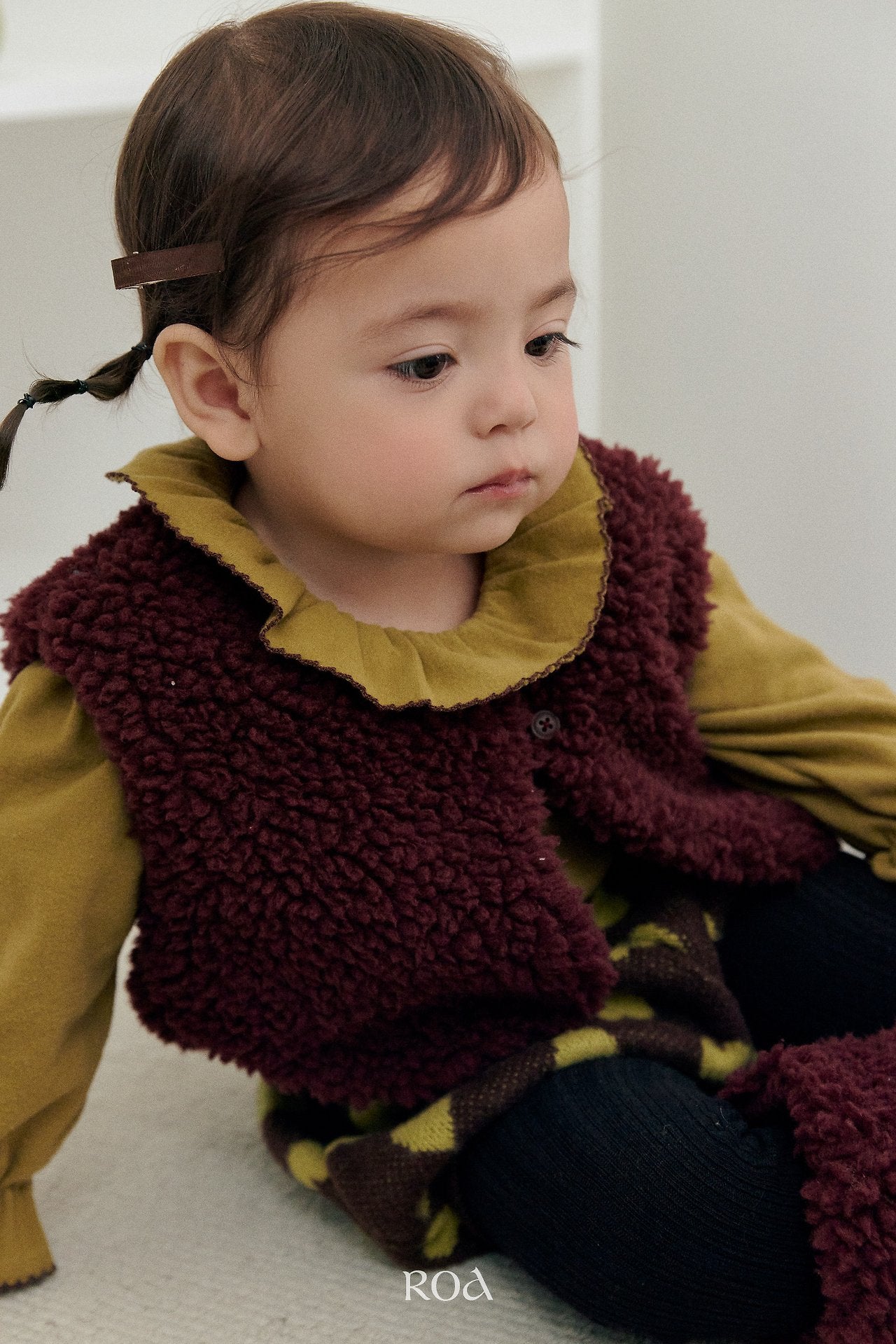 [ROA] Lolly fleece vest