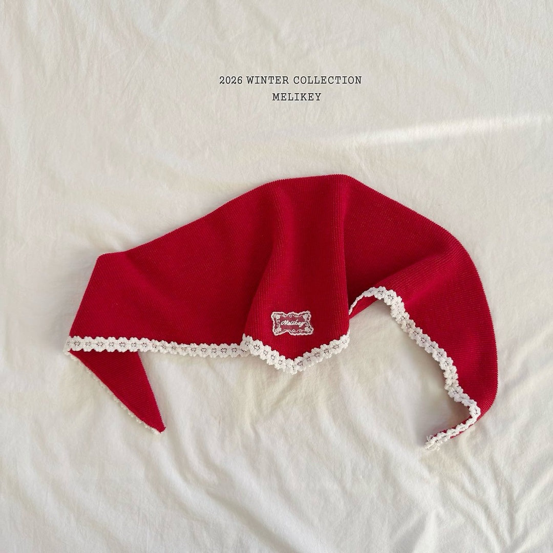 [Melikey] Square kint scarf