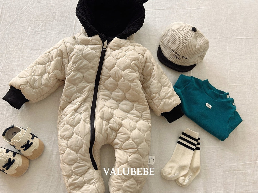[valubebe] Reversible padding suit