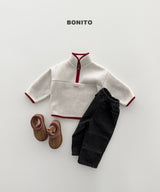 [BONITO] Cotton candy coloration half zip