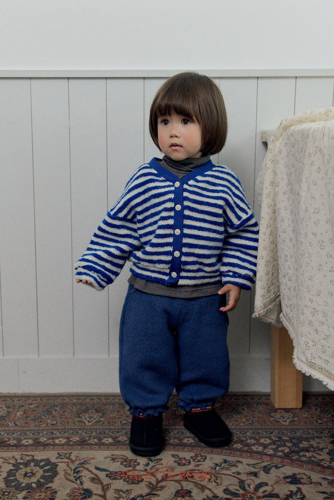 [PALETTE BEIGE] Winter frill pants